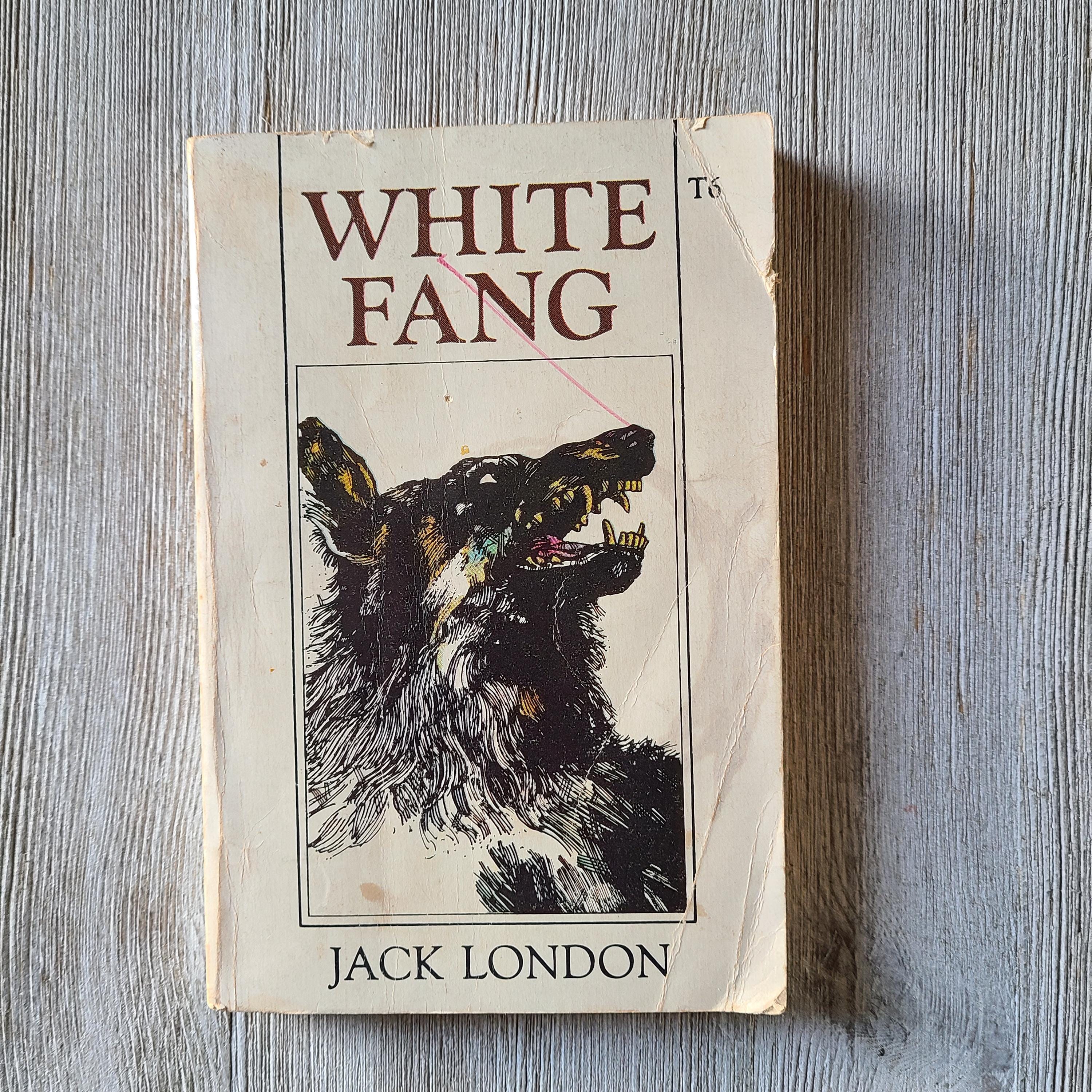 Vintage White Fang Book by Jack London 1973 Scholastic Book White