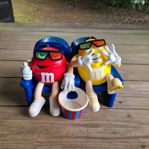 Vintage M & M Candy Dispenser - Etsy
