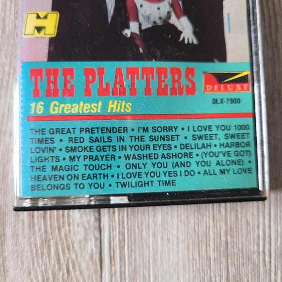 Vintage the Platters Music Cassette 1950s Music on Cassette Tape