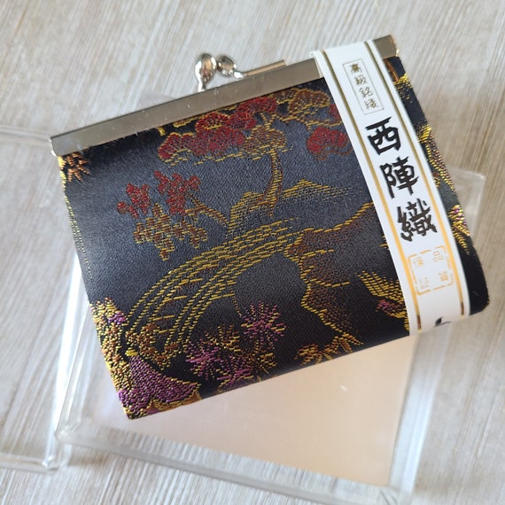 Vintage Coin Purse 1960's Japanese Coin Purse in … - image 1