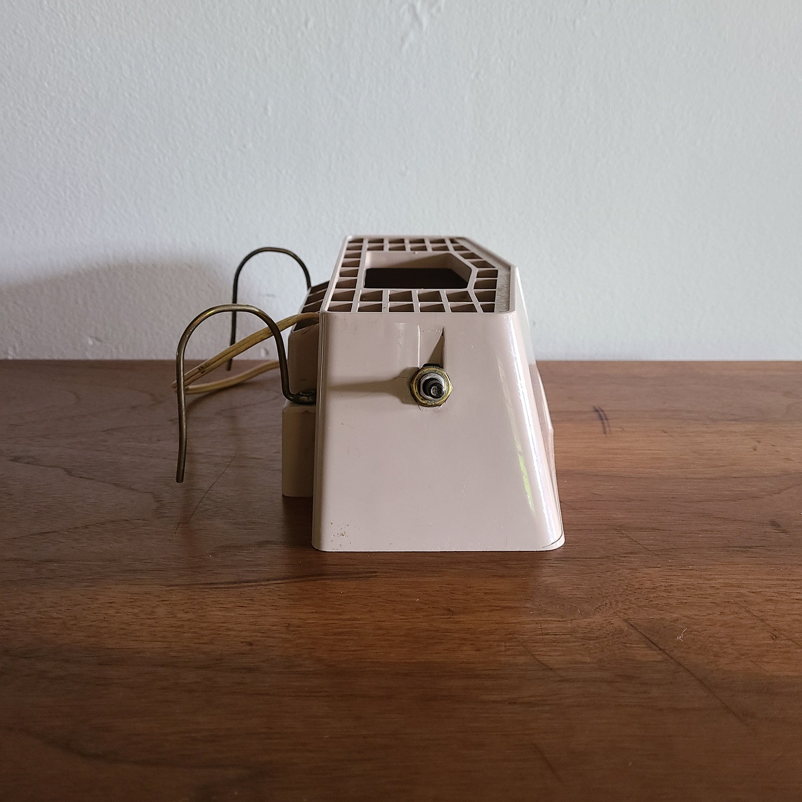 Vintage Reading Light 60s Headboard Reading Lamp Beige Reading Etsy