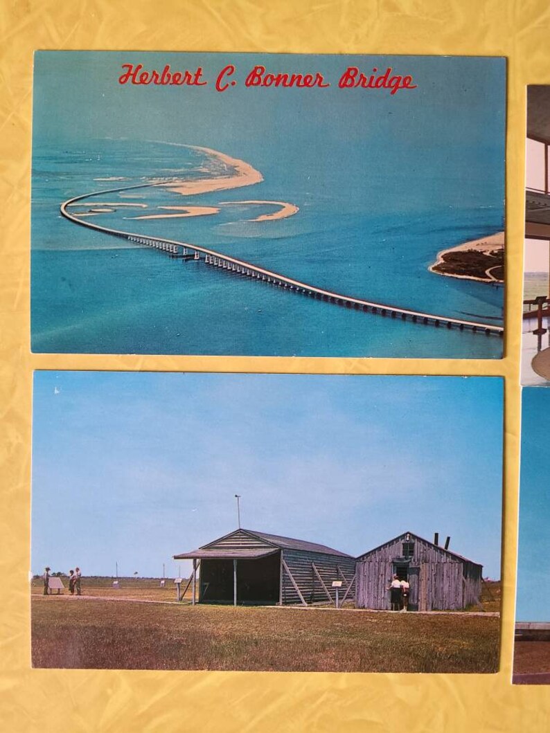 1960's Wright Brothers National Memorial Brochure and Postcards North