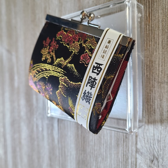 Vintage Coin Purse 1960's Japanese Coin Purse in … - image 2