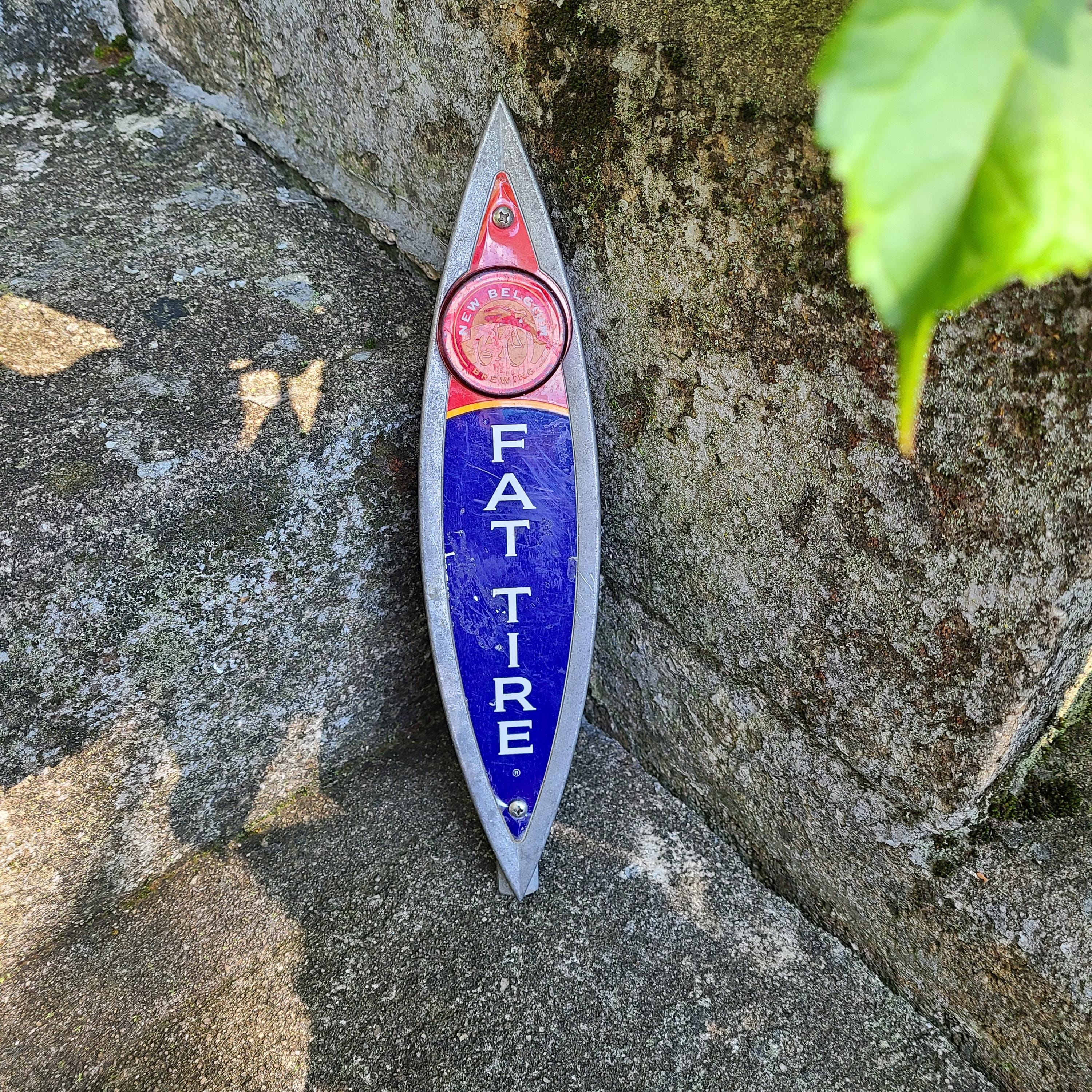 Vintage Beer Tap Handle 1990's Fat Tire Beer Tap Handle New