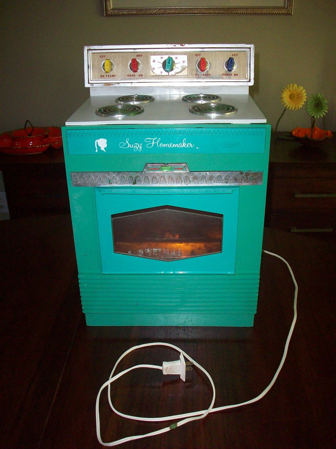 Vintage Toy Oven Suzy Homemaker Safety Oven Topper 1960's Etsy