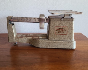 ヴィンテージ TRINER スケール USA製インダストリアル 40s 店舗什器 Vintage 1968 Triner Postal Scale/vintage Farm Kitchen Decor/old