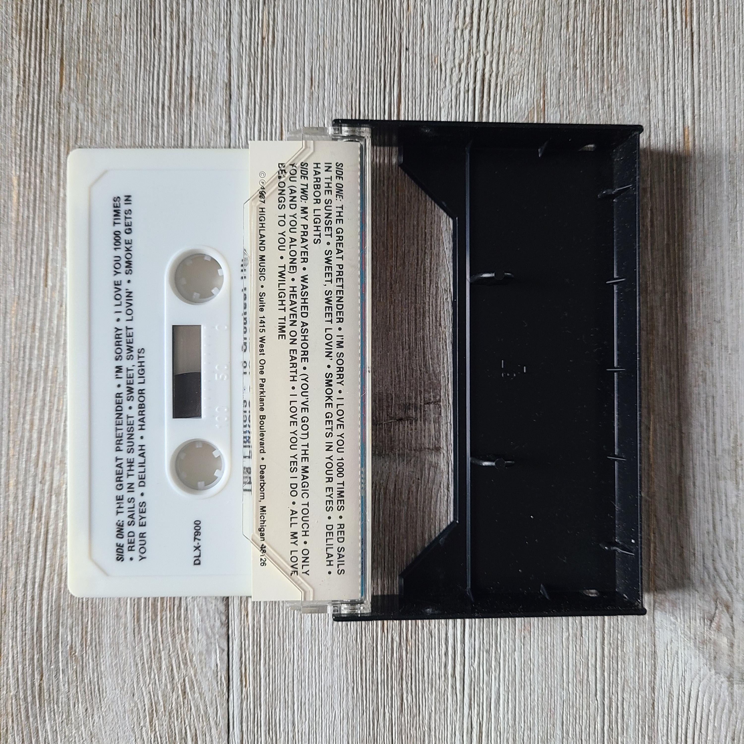 Vintage the Platters Music Cassette 1950s Music on Cassette Tape
