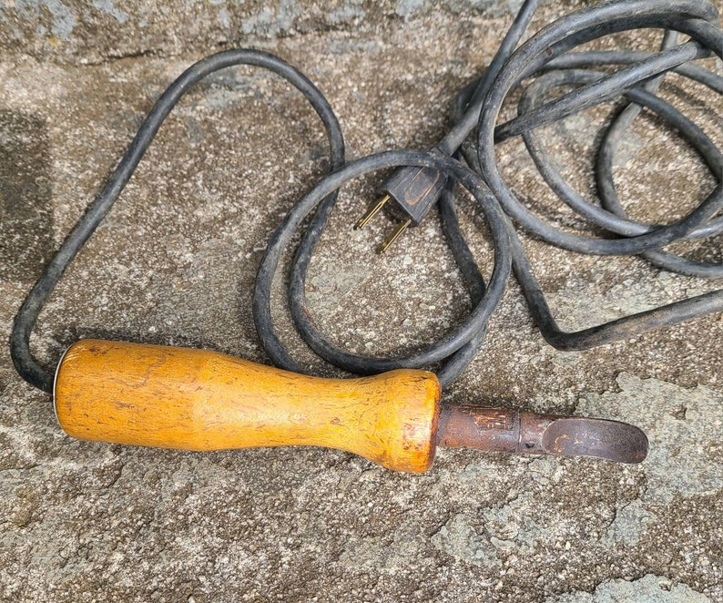 Vintage Electric Burnin Knife 1950's Woodworking Tools Mohawk