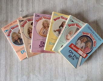Vintage Your Choice Sweet Valley High Books 80s YA Fiction Books Francine Pascal Sweet Valley High Book 1,5,7,13,38, and Super Thriller