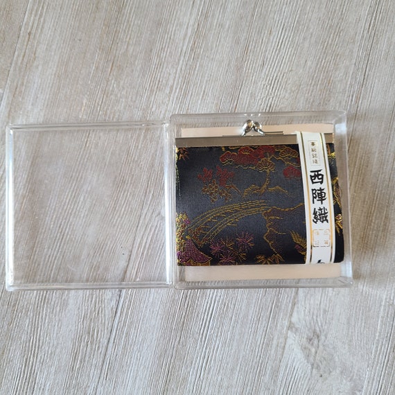 Vintage Coin Purse 1960's Japanese Coin Purse in … - image 9