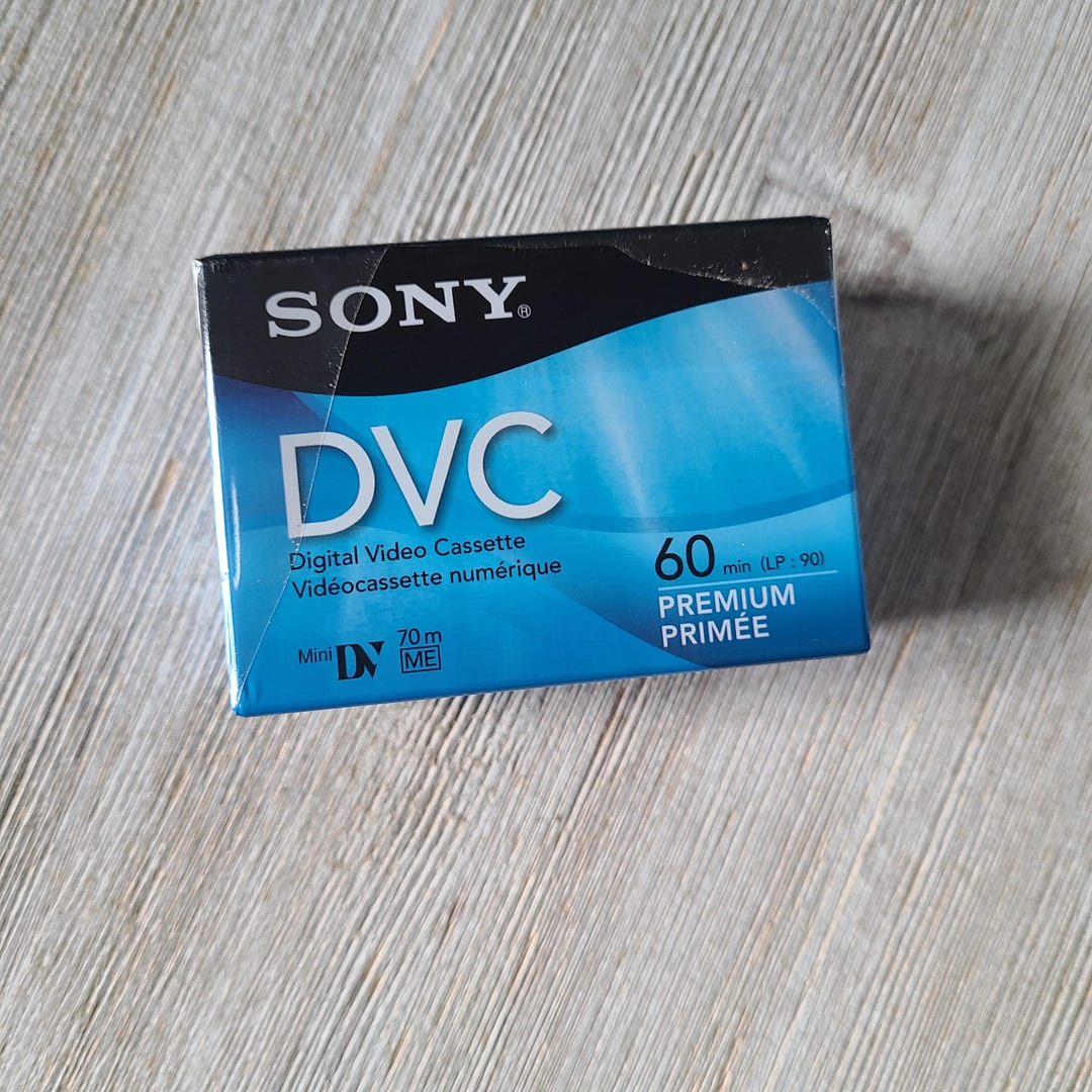 Dvc Video Vintage Sony DVC Digital Video Cassettes Sealed Blank Video Cassette ...