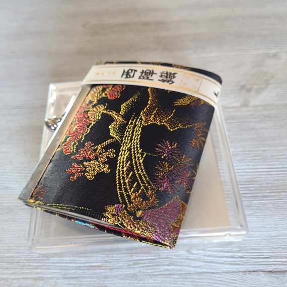 Vintage Coin Purse 1960's Japanese Coin Purse in … - image 5