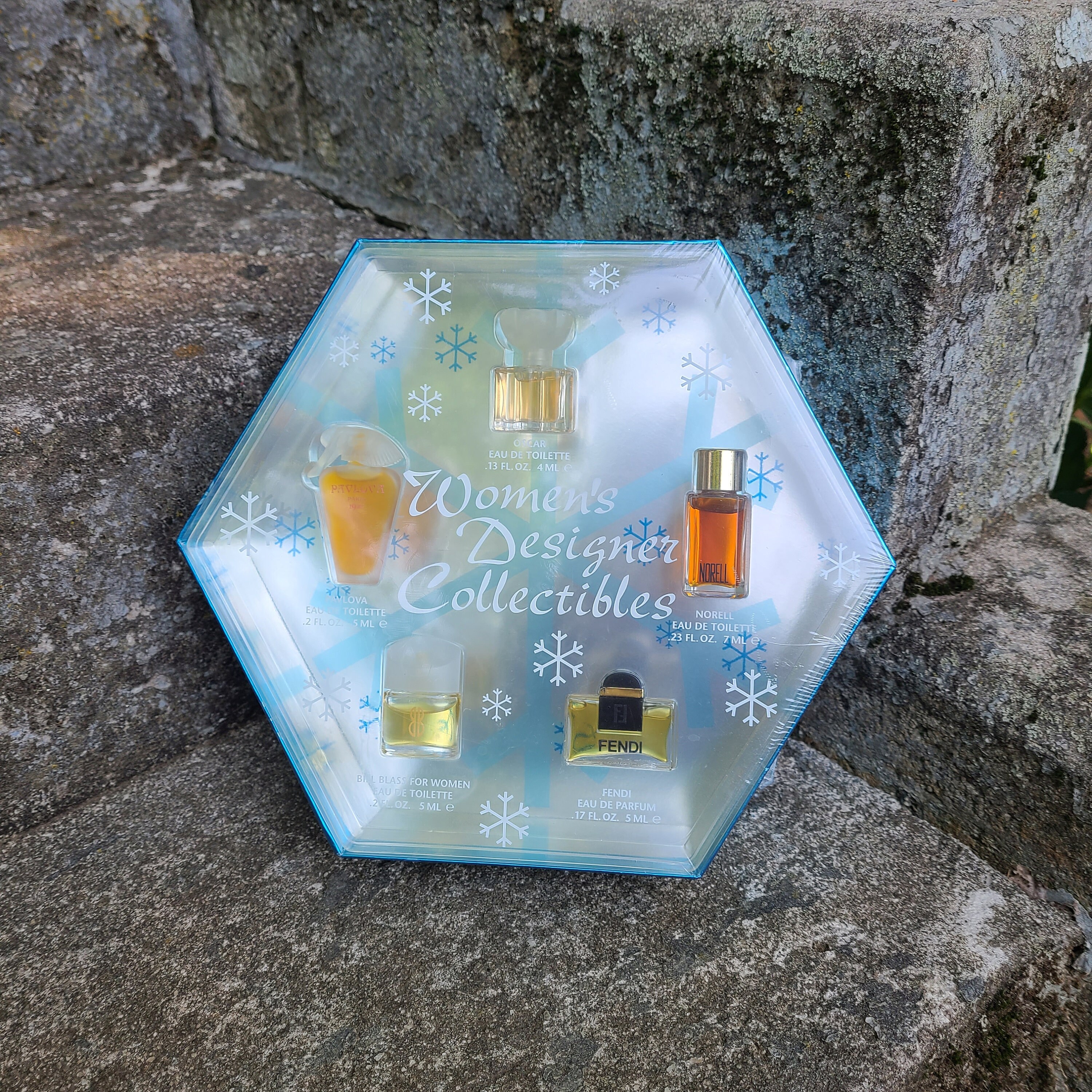 Vintage Perfume Gift Set 90s Mini Perfume Set Fendi Perfume Norell