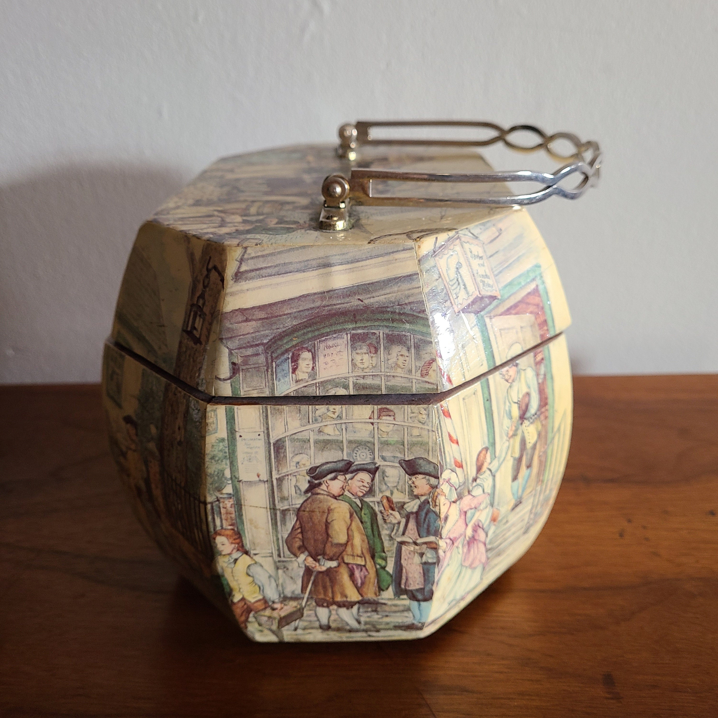 ★Archivepke★ Oval card bag(Vintage wood) Archivepke Oval Card Bag