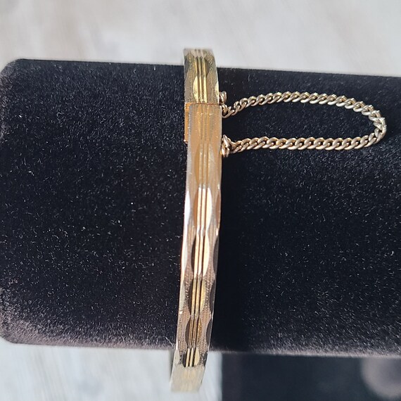 Bracelet Vintage Plaqué Or 12g - Longueur 17.5cm, Style Gourmette, Neuf Vieux Stock