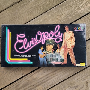 Elvis Monopoly Game - Etsy