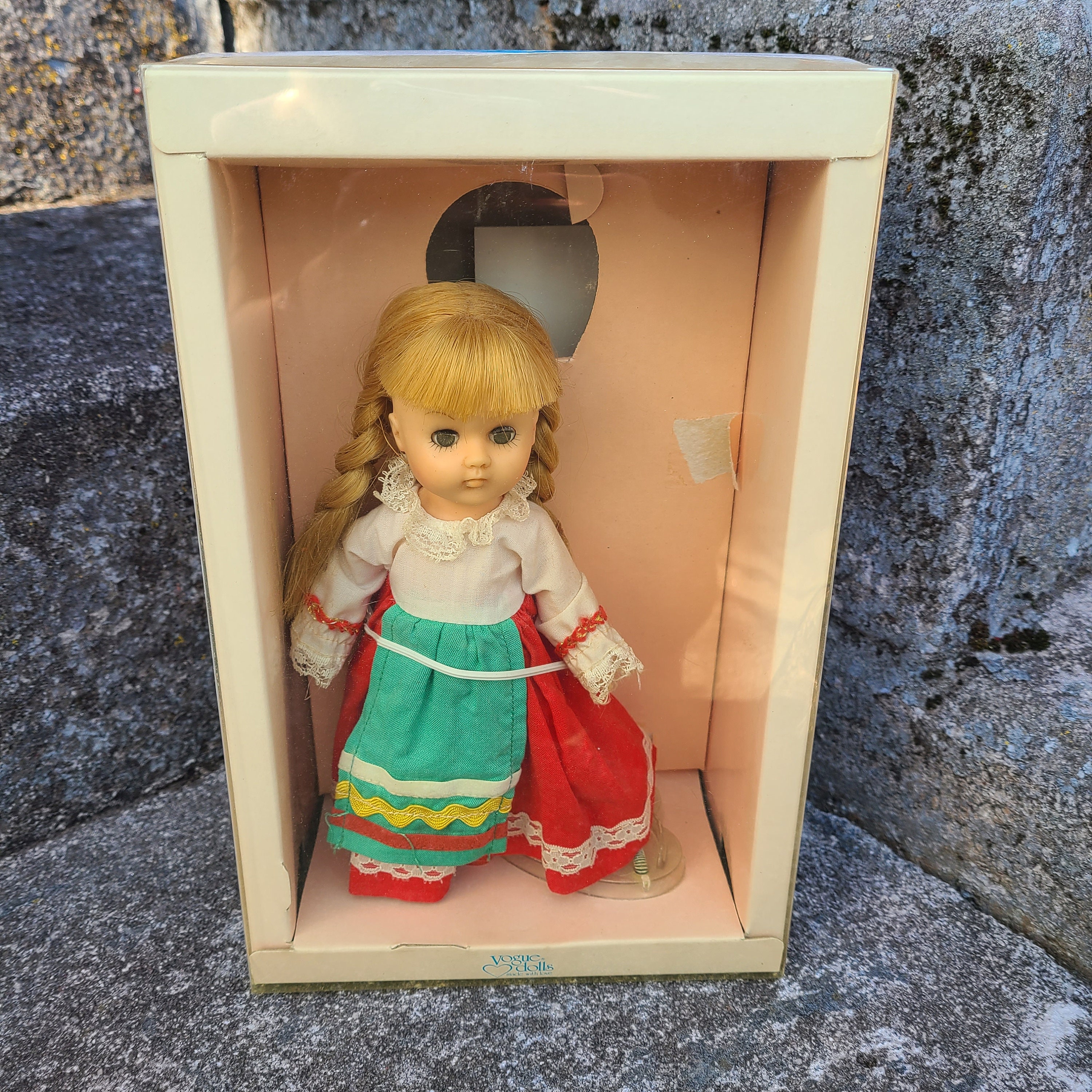 Vintage Ginny Doll 1980's Dutch Girl Ginny Doll Vogue Doll Ginny