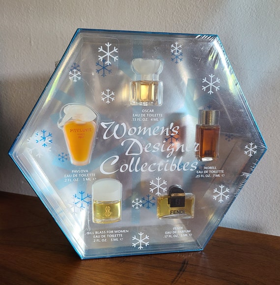 Vintage Perfume Gift Set 90s Mini Perfume Set Fendi Perfume Norell