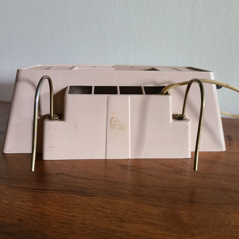 Vintage Reading Light 60s Headboard Reading Lamp Beige Reading Etsy