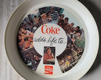 コカコーラ　Coca-Cola 70s ビンテージ　トレイ 10枚 セット Vintage Coca-cola Tray 1970's Thermo-serv Coca-cola Serving Tray