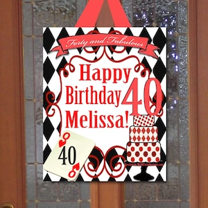 Custom ORDER Sign Porte Cintre, Affiche, Décoration de Porte, Personnalisé Brithday Signe Tout Design dans ma Boutique