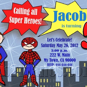 Printable Super Hero Comic Book Photo Booth Props Instant Download ...
