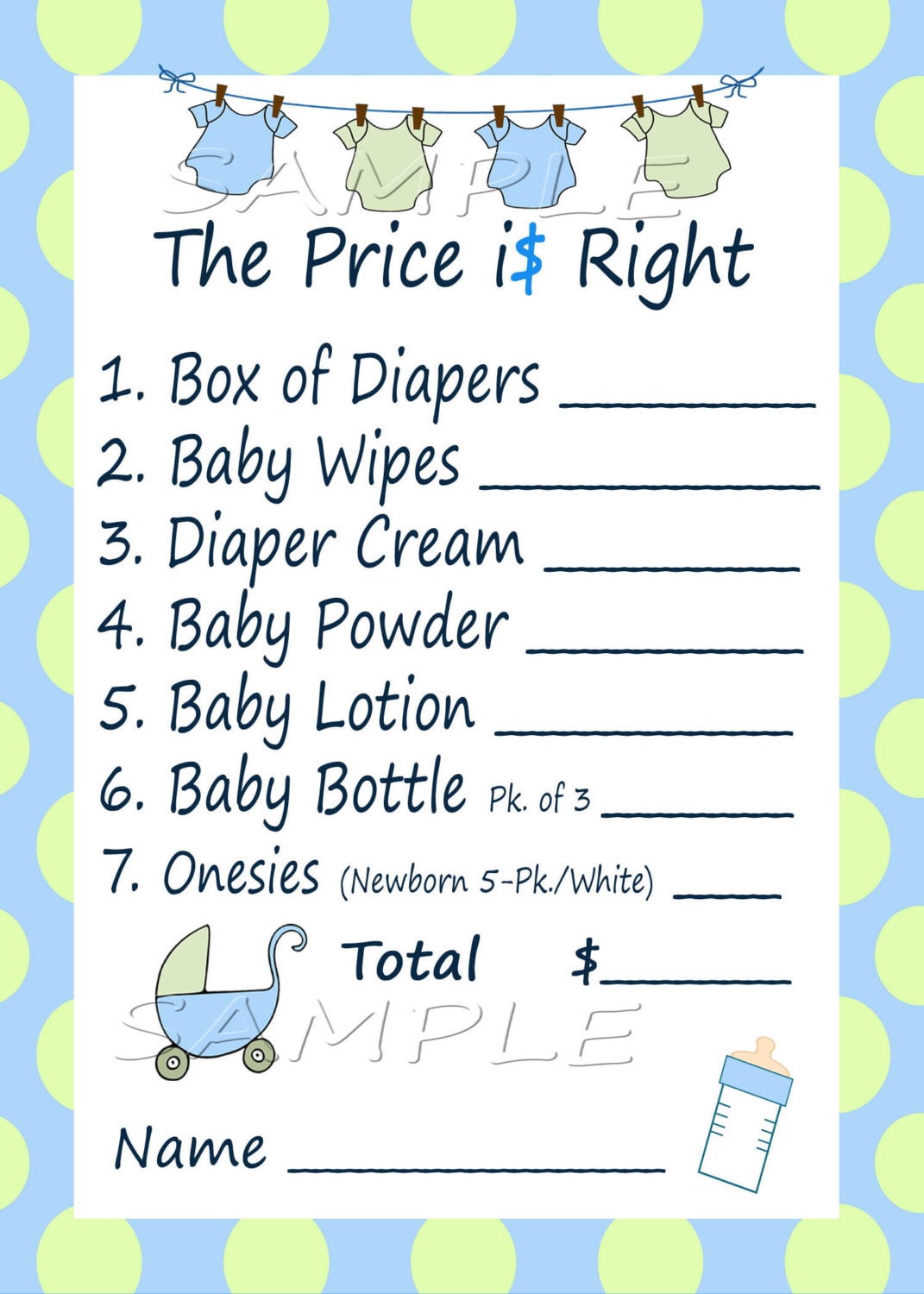 price-is-right-baby-shower-game-blue-green-clothes-line-set-of-2-instant-download-digital-etsy