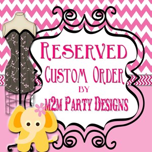 Custom Order Einladung, Druck zu Hause