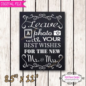 Photo Booth Sign - Party Photo Booth - Wedding Photo Booth Sign - Photo Booth Printable - DIY INSTANT DOWNLOAD