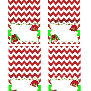 Tenda per cibo maglione di cattivo gusto stampabile fai da te Set di 4 carte alimentari maglione brutto vuoto Download immediato per feste PDF MODIFICABILE