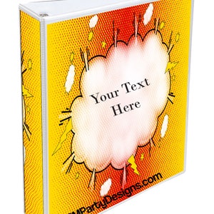 Superheroes Binder Covers Super Hero Student. Teacher Editable ...