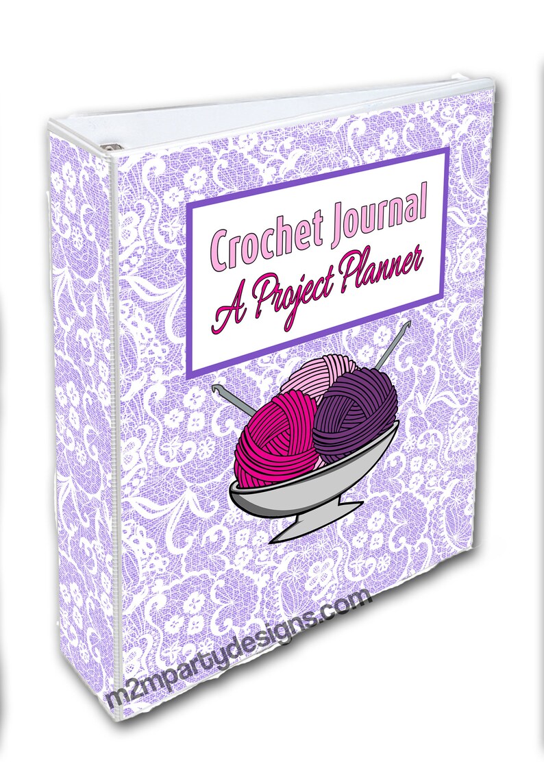 Crochet Journal Planner Printable Crochet Journal Crochet - Etsy