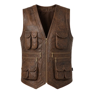 Chris Brown Vests - Etsy