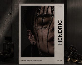 Hendric // Hendric Charles Jason Part 2: physical character booklet, book special edition, dark romance, beyond//underground, limited