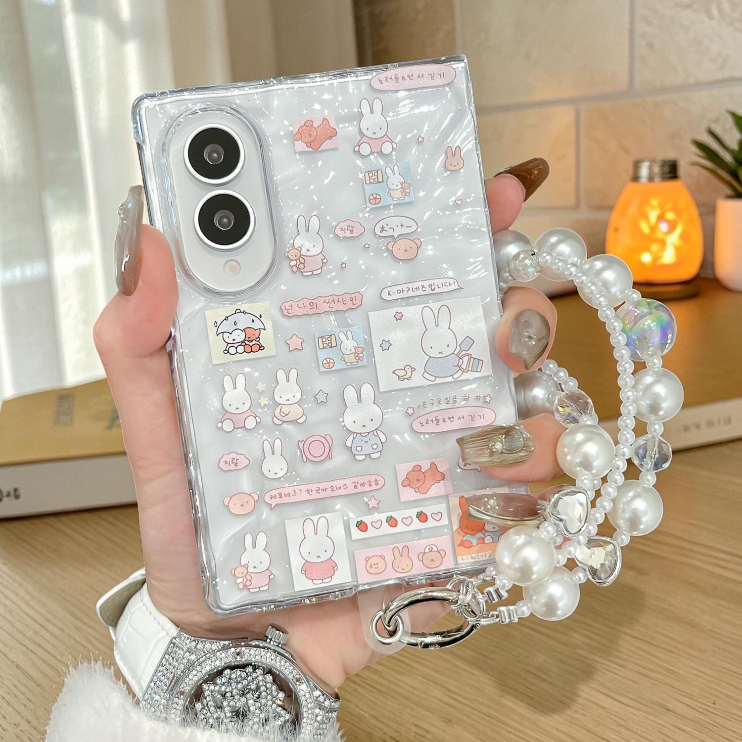 Z Flip 7 Case Bunny - Etsy
