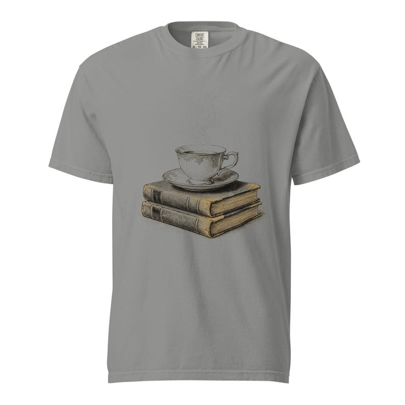 Tea and Books Shirt by AeroBeloved