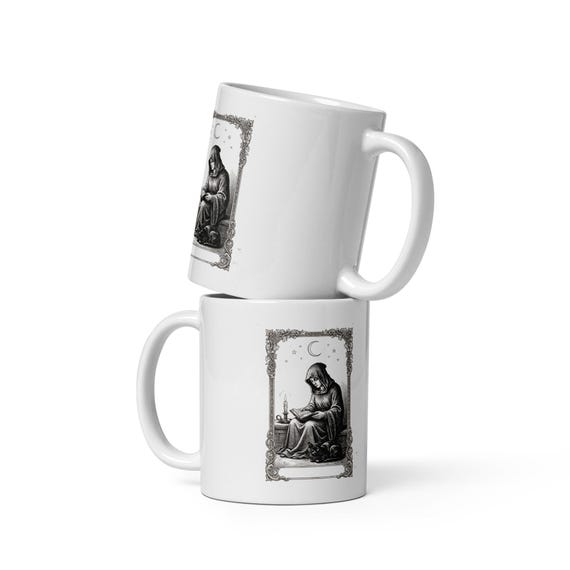 The Reader Tarot Card Mug by AeroBeloved