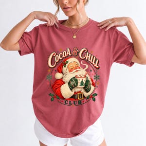 Ретро-Санта «Cocoa & Chill Club»