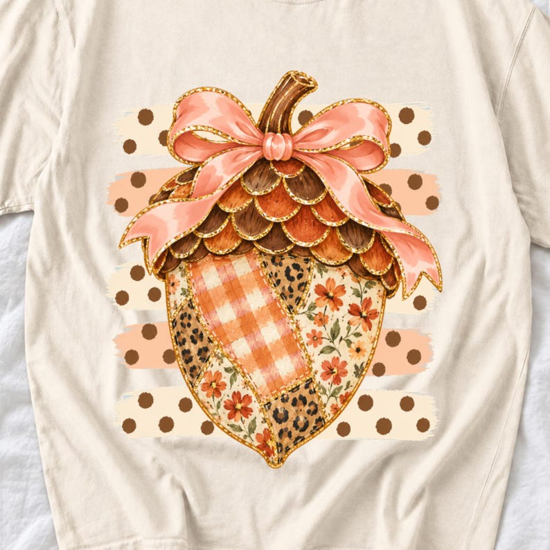 Coquette Patchwork Acorn Shirt by AeroBeloved