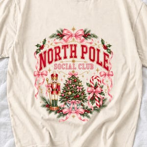 «North Pole Social Club» — whimsical preppy с бантами