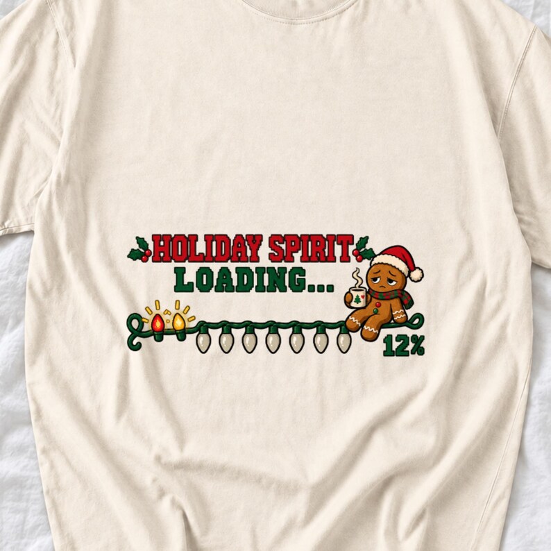 «Holiday Spirit Loading… 12%»