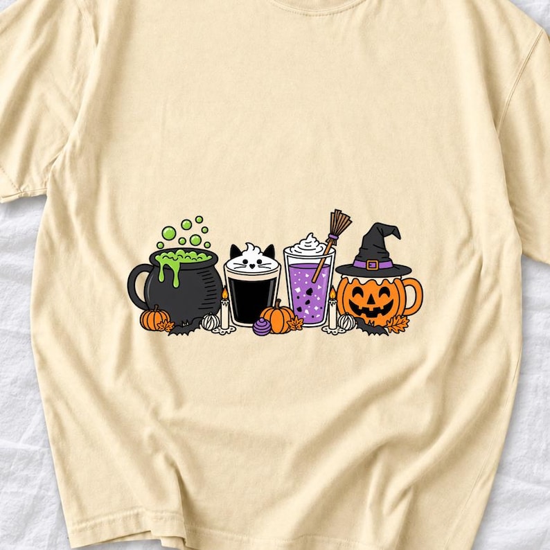 Witchy Coffee Shirt by AeroBeloved