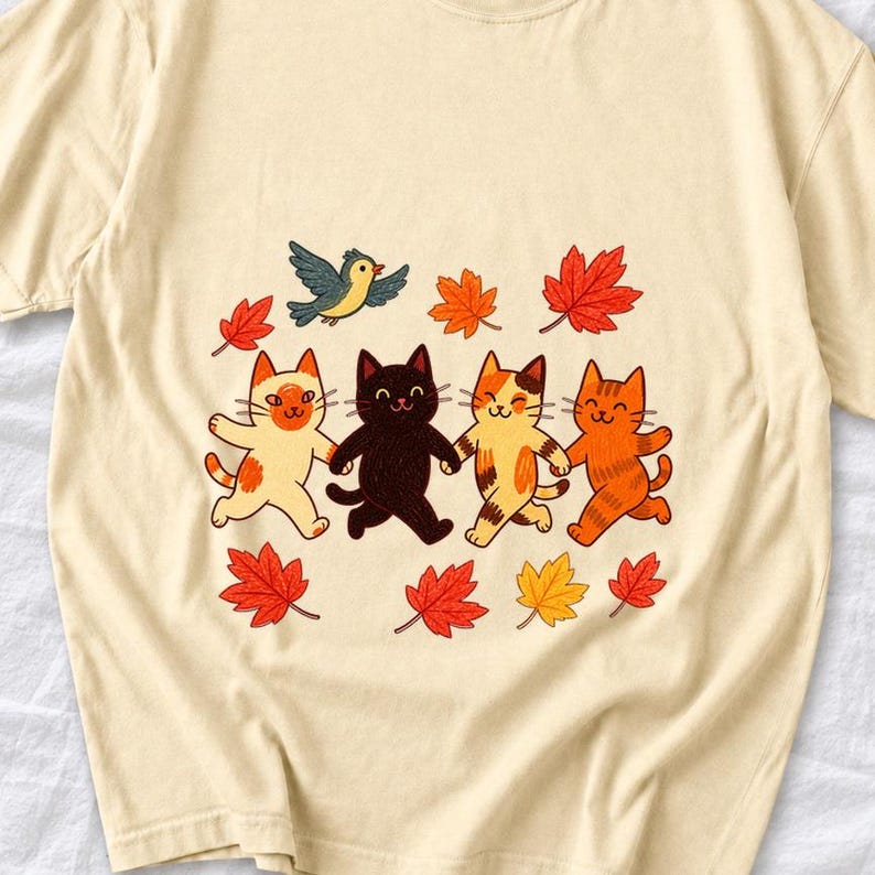 Dancing Cats Shirt by AeroBeloved