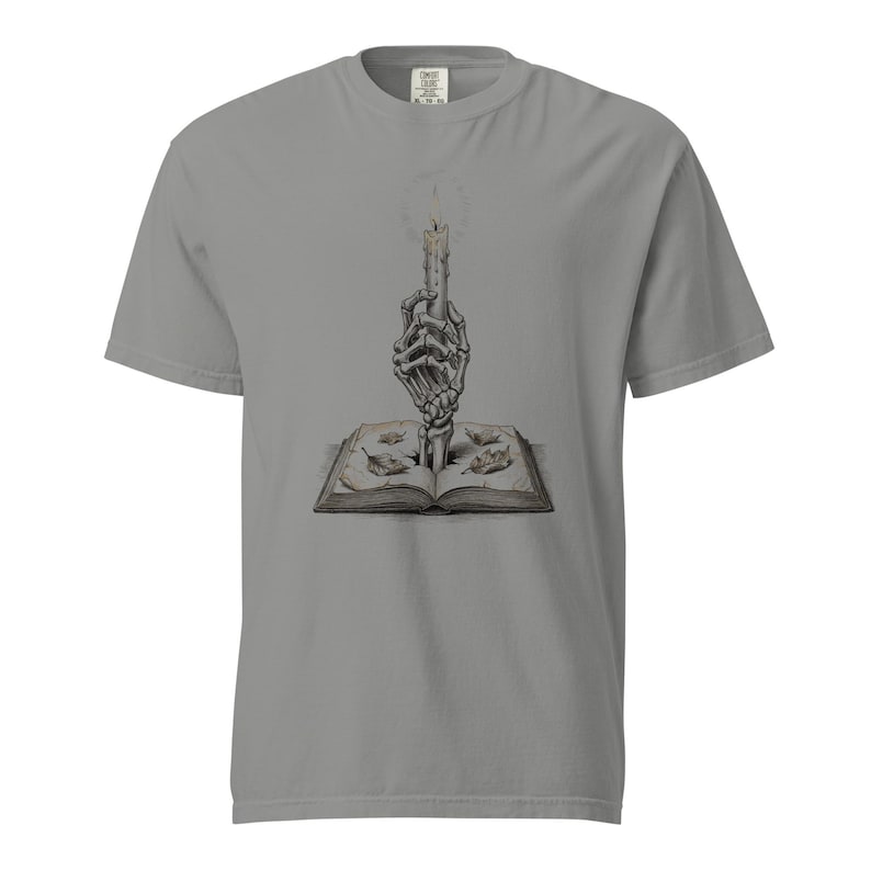 Skeleton Hand Candle Shirt by AeroBeloved