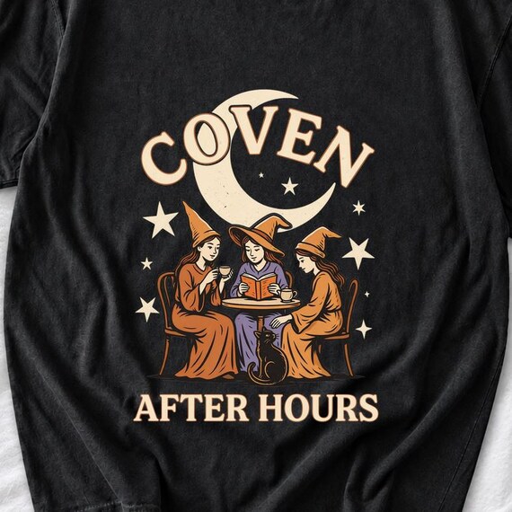 Coven After Hours Witch Shirt by AeroBeloved