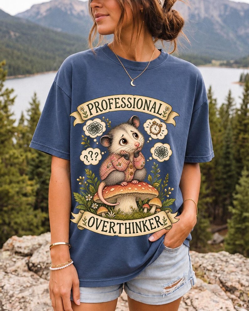 Опоссум «Professional Overthinker» — сторибук