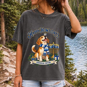 Собака «Happy Howlidays — Hanukkah Edition»