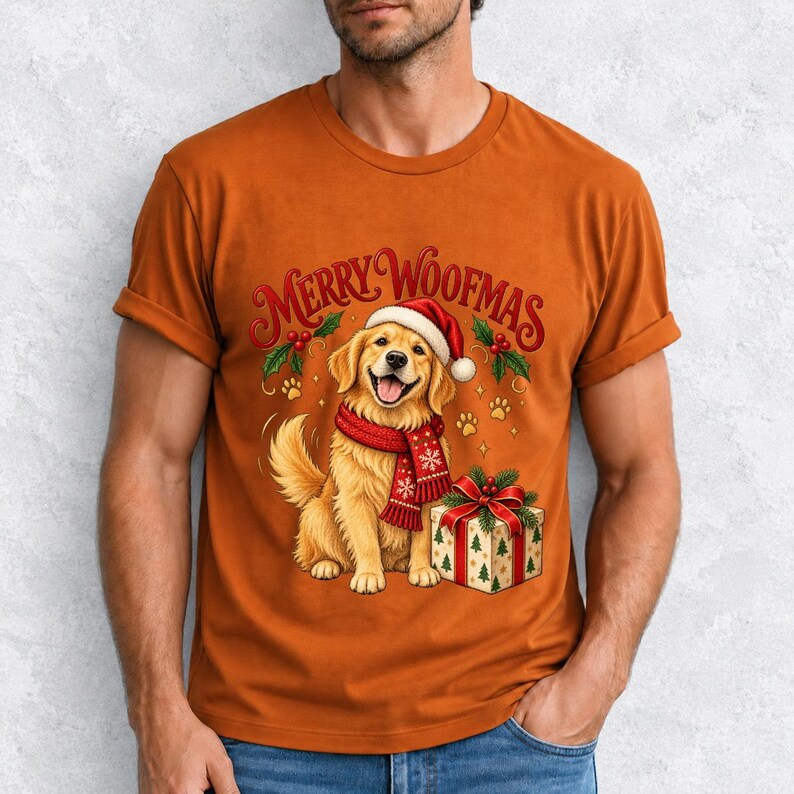 Golden retriever «Merry Woofmas» (старт серии пород)