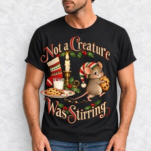 Мышка крадёт печенье Санты «Not a Creature Was Stirring»