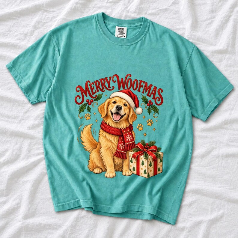 Golden retriever «Merry Woofmas» (старт серии пород)